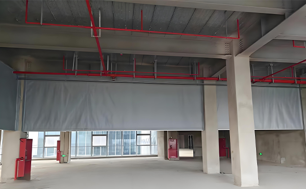 康县防火布挡烟垂壁