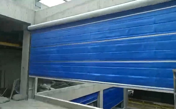 大型物流园区完成康县防火门整体安装工程